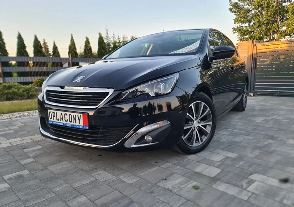 Peugeot 308 cena 28700 przebieg: 199079, rok produkcji 2014 z Prochowice małe 137
